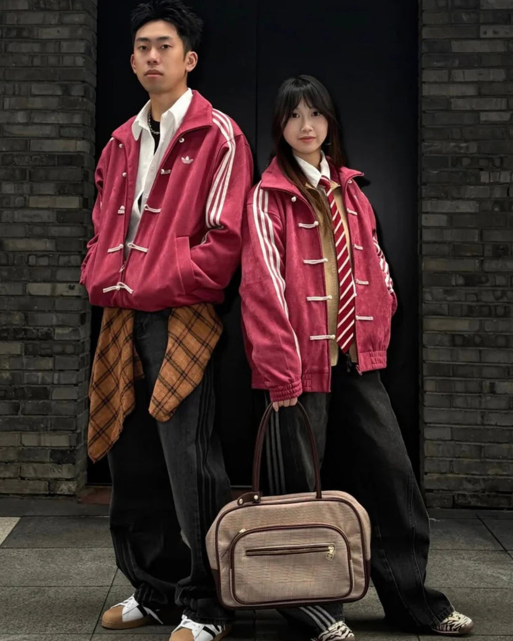 Light Red CNY Unisex Jacket