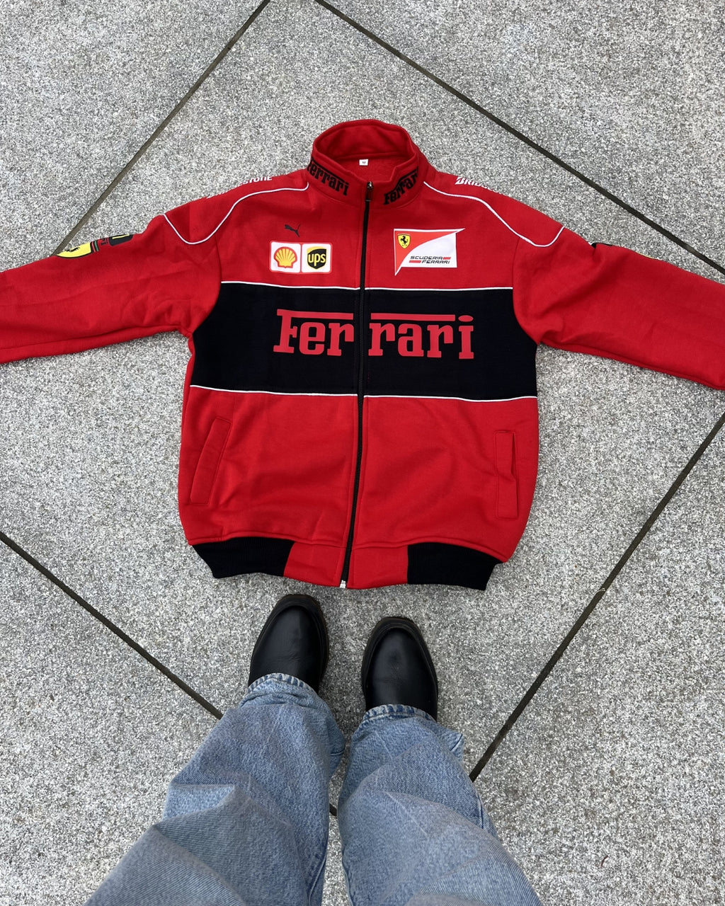 Red Ferrari Unisex Jacket