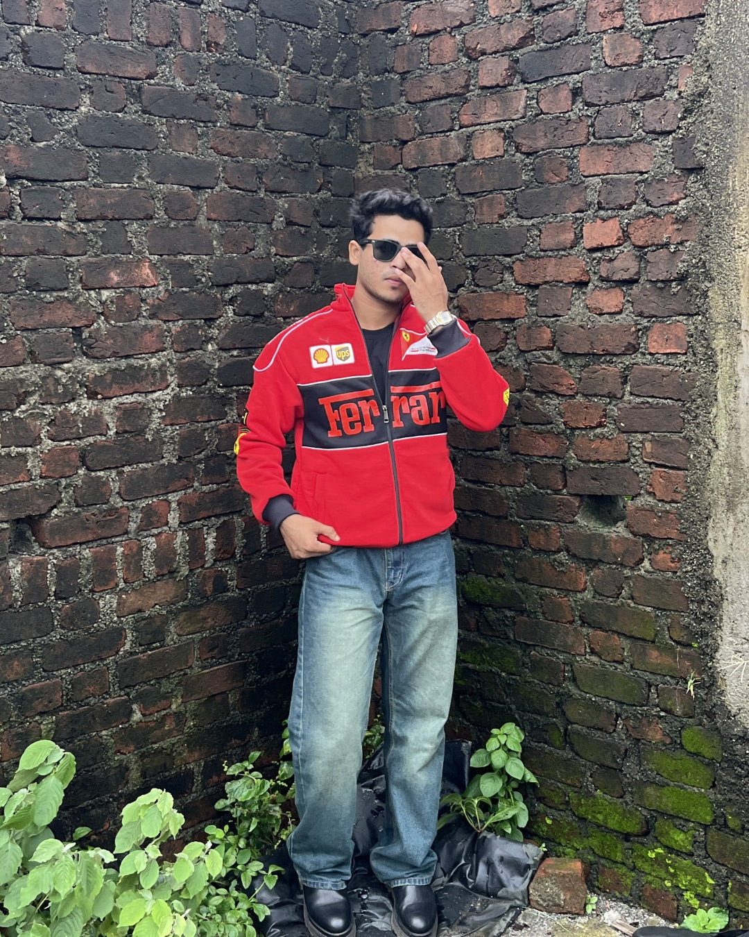 Red Ferrari Unisex Jacket