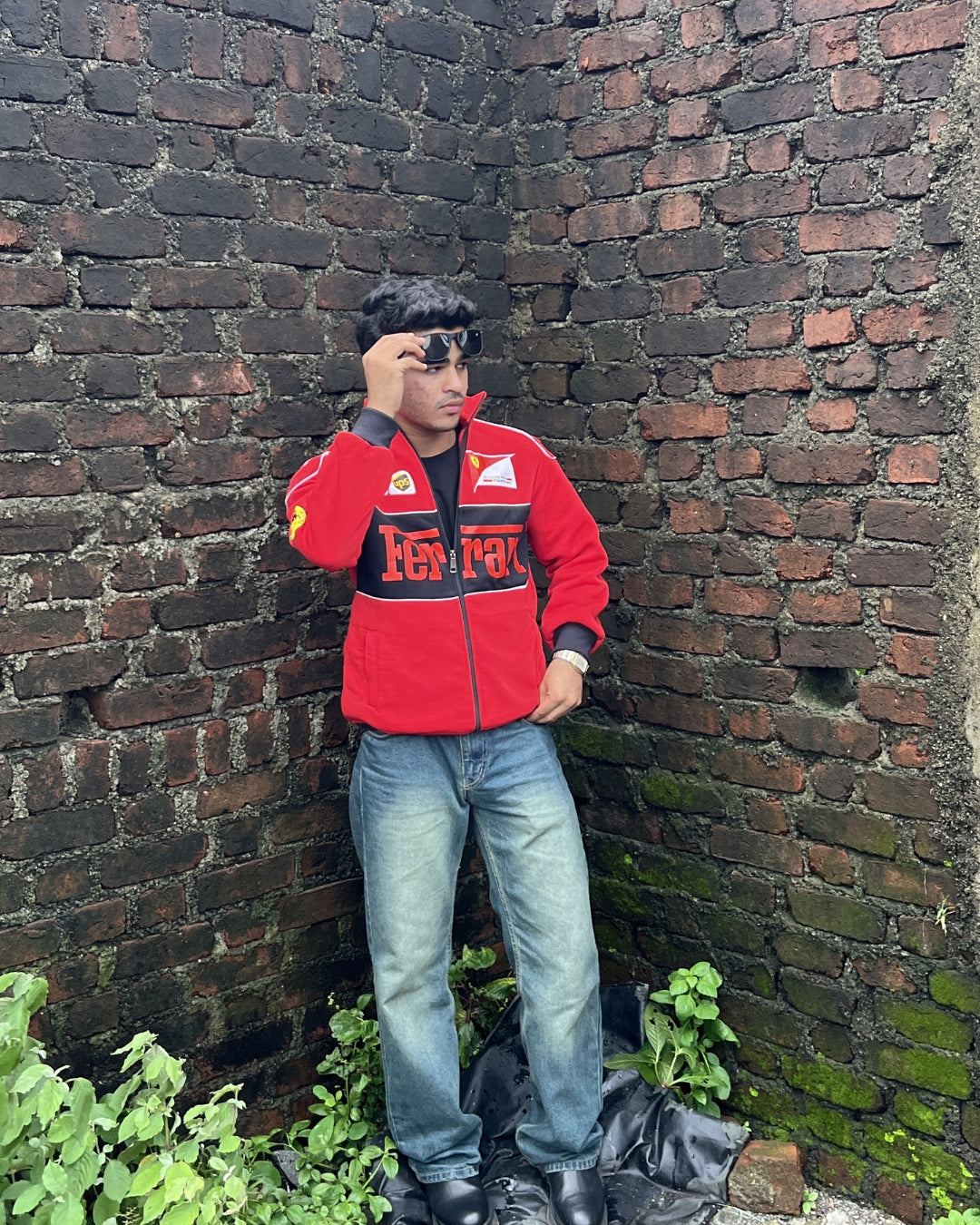 Red Ferrari Unisex Jacket