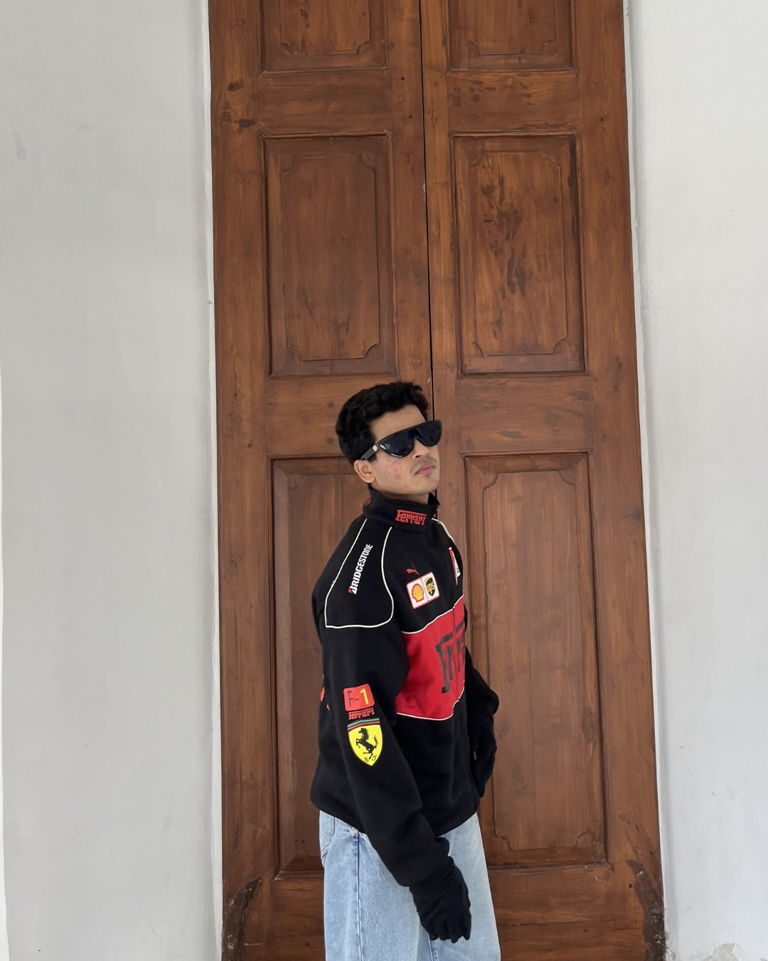 Black Ferrari Unisex Jacket