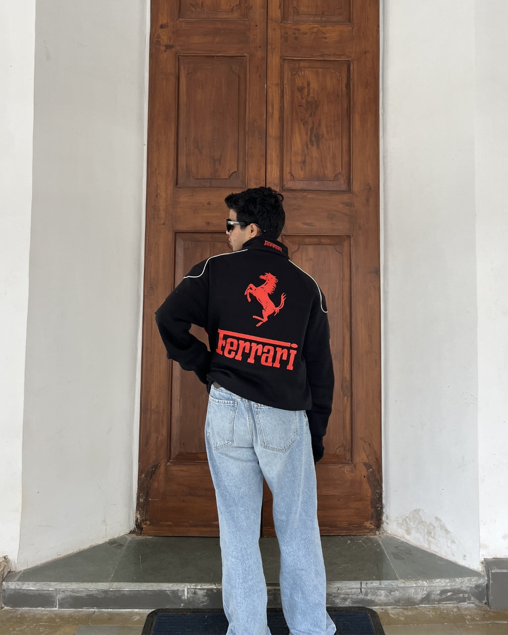 Black Ferrari Unisex Jacket
