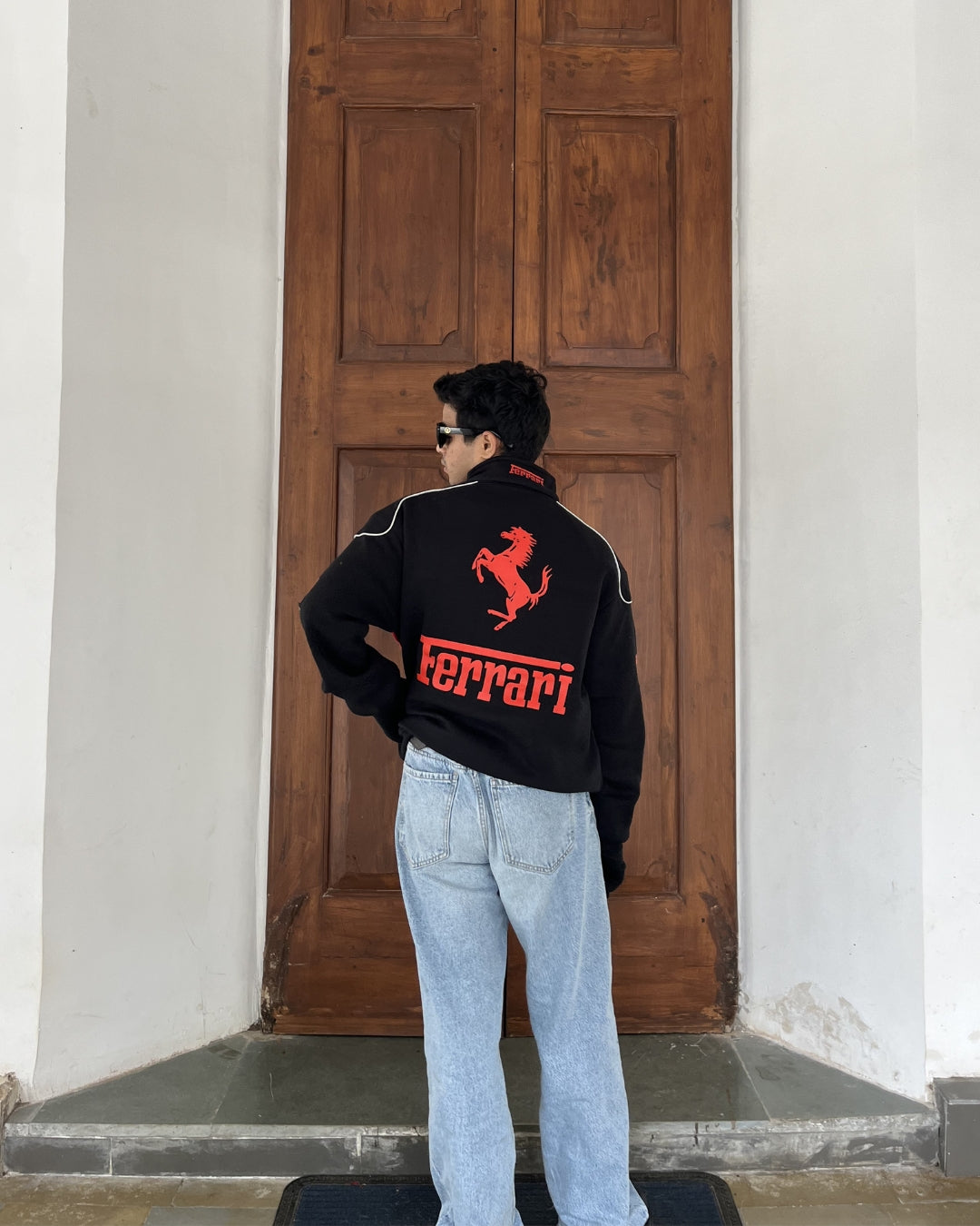 Black Ferrari Unisex Jacket