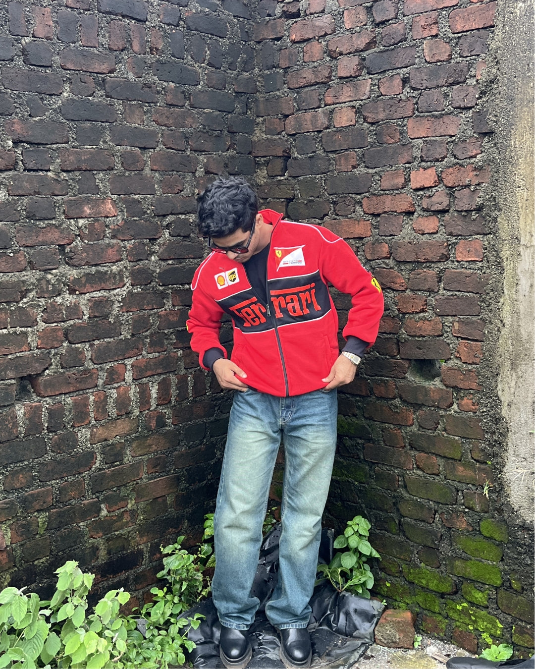 Red Ferrari Unisex Jacket