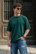Dark Green Oversized Unisex T-Shirt
