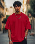 Blood Red Oversized Unisex T-Shirt